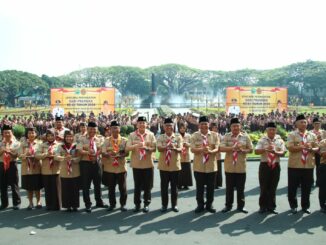 Peringati Hari Pramuka ke-63, AKBP Adhitya Panji Anom: Pramuka Harus Siap dengan Tantangan perkembangan Zaman. (Sumber Humas Polresta)