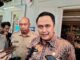 Pj Wali Kota Malang, Iwan Kurniawan saat ditemui awak media usai kunjungannya di Diskopindag, Selasa (20/08/2024)