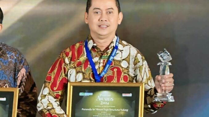 Gerak Cepat Priyo 'Bogank' Antar Tugu Tirta Raih Juara PERPAMSI Awards 2024. (Sumber Humas Tugu Tirta)