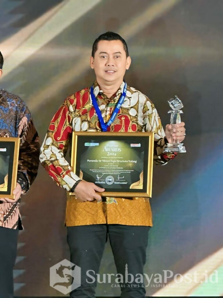 Gerak Cepat Priyo 'Bogank' Antar Tugu Tirta Raih Juara PERPAMSI Awards 2024. (Sumber Humas Tugu Tirta)