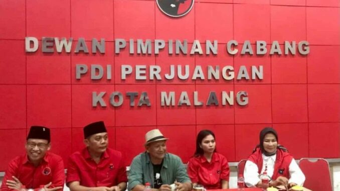 PDIP Resmi Usung Sam HC - Ganis Rumpoko di Pilkada Kota Malang 2024