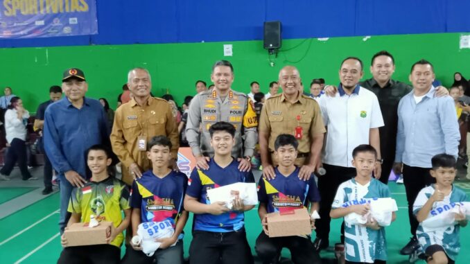 Kejurkot Bulutangkis - Kapolresta Malang Kota Open 2024 Resmi Dibuka, Senin (02/09/2024)