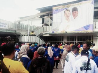 Ribuan relawan serbu markas kemenangan Mas Gum, Begini penjelasan Firhando Gumelar