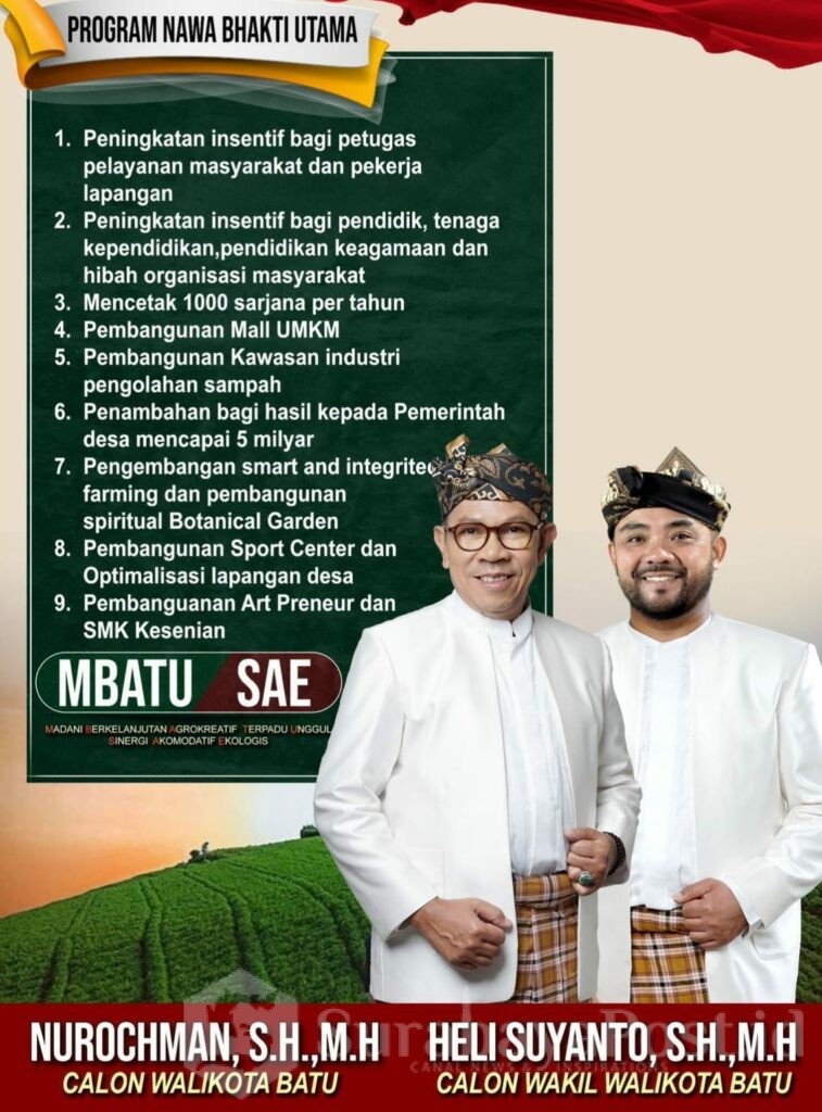 Usung 9 Program, Cak Nur - Mas Heli: Kesejahteraan Pendidik Sasaran Perdana 