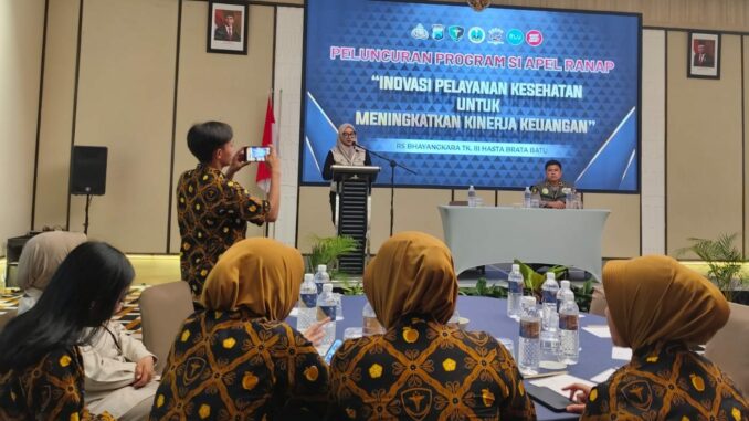 Peluncuran Program SiApelRanap RS Bhayangkara Hasta Brata Batu berlangsung (Ist)