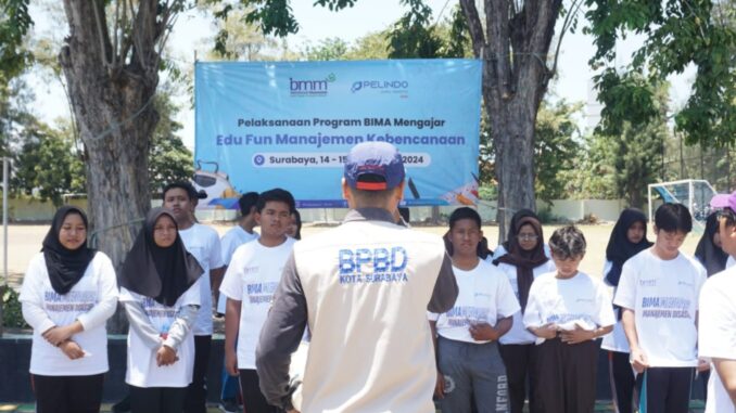 PT Berkah Industri Mesin Angkat Bersama BMM Perwakilan Jawa Timur Gelar Program Edukasi Manajemen Kebencanaan. (ist)