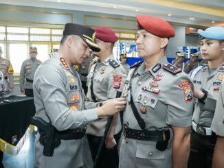 Serah terima jabatan Kasat Reskrim dan Kasatlantas Lantas dipimpin oleh Kapolresta Malang Kota, Kombes Pol Budi Hermanto, Jumat 20 September 2024. (ist)