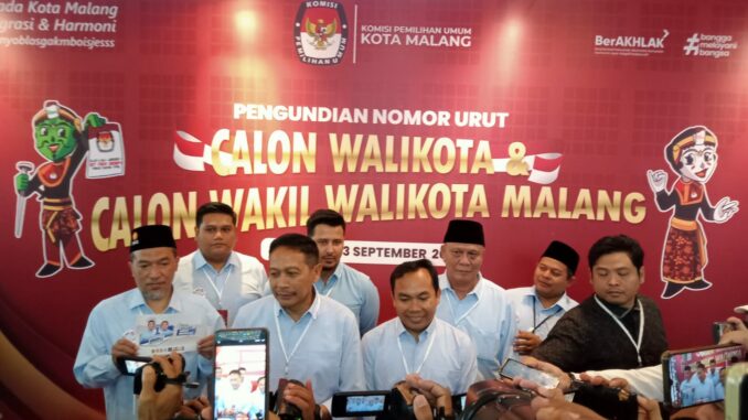 Mbois dan Berkelas, Paslon Wahyu - Ali (WALI) Kantongi Nomor Urut 1