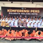 Satreskoba Polresta Malang Kota Amankan 41 Kg Ganja Dari Kelompok YN, Kamis (26/09/2024)