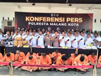 Satreskoba Polresta Malang Kota Amankan 41 Kg Ganja Dari Kelompok YN, Kamis (26/09/2024)