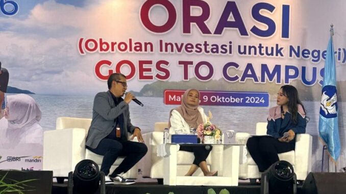 DJPPR Kemenkeu Gandeng Polinema Gelar ORASI dan Literasi Investasi SBN ritel, Rabu 9 Oktober 2024. (ist)