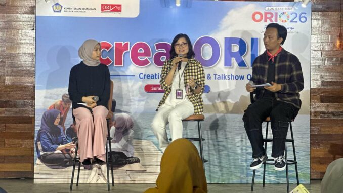 Dengan creatORI, DJPPR Kemenkeu Menginspirasi Perempuan Untuk Menjadi Investor Yang Cerdas. (ist)