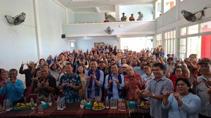 Relawan Lentera Kasih Gelar Deklarasi Dukungan Untuk WALI, Sabtu (11/10/2024)