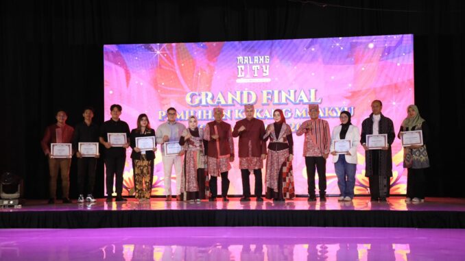 Grand Final Kakang Mbakyu: Pj. Walikota Iwan Titip Promosikan Kota Malang Kota Kreatif Dunia, Sabtu 12 Oktober 2024. (Sumber Prokompim)