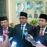 Tiga Pimpinan DPRD Kota Batu periode 2024 - 2029 (Gus)