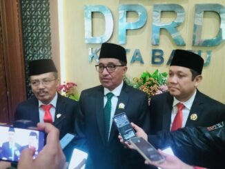 Tiga Pimpinan DPRD Kota Batu periode 2024 - 2029 (Gus)