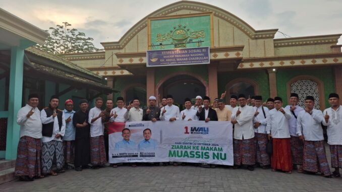 Peringati Hari Santri Nasional, WALI Napak Tilas & Ziarah Ke Muassis NU. (ist)