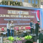 Prosesi debat publik tiga Paslon Walikota dan Wakil Walikota Batu pada Pilkada 2024 sedang berlangsung (Gus)