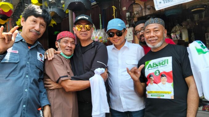 Pedagang Pasar Burung Rindukan Kehadiran Abah Anton, Calon Wali Kota Malang. (ist)