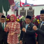 Resmi dilantik, empat Pimpinan DPRD Kota Malang Periode 2024-2029 komitmen jadikan gedung dewan sebagai rumah rakyat, Kamis (24/10/2024)