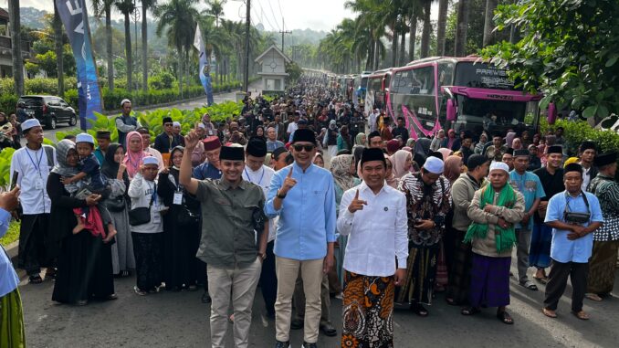 Dukung WALI, Paguyuban Saudagar Kedungkandang Berangkatkan 32 Bus Ziarah Wali Lima, Minggu 27 Oktober 2024 . (ist)