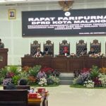 Rapat Paripurna DPRD Kota Malang terkait Penyampaian Pandangan Umum Fraksi terhadap Rancangan KUA-PPAS APBD 2025, Senin (28/10/2024).