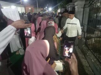 Warga Jalan Simpang Ranu Grati Sepakat Pilih Abah Anton dan Dimyati Pimpin Kota Malang. (ist)