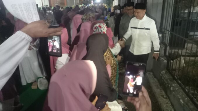 Warga Jalan Simpang Ranu Grati Sepakat Pilih Abah Anton dan Dimyati Pimpin Kota Malang. (ist)