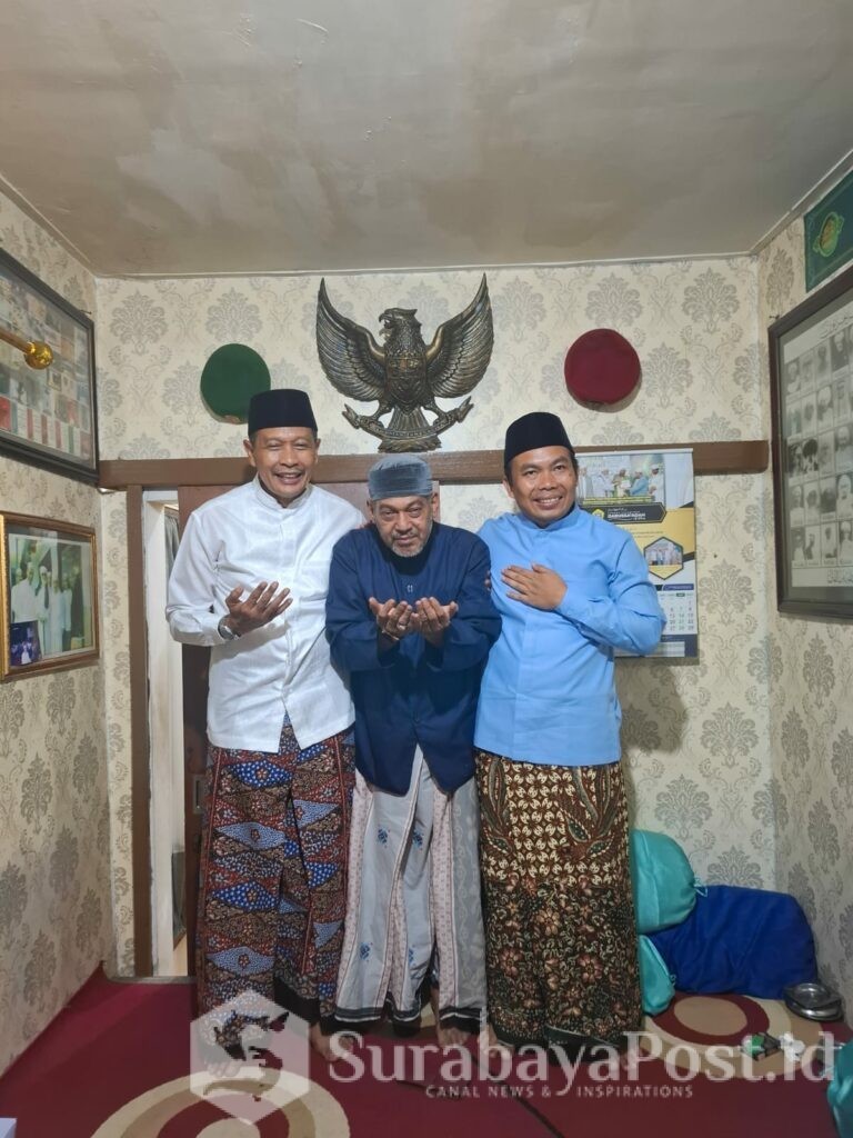 Pasangan Calon Wali Kota dan Wakil Wali Kota Malang, Wahyu - Ali bersama Habib Ahmad Bin Smith. (ist)