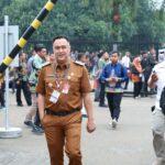 Pj, Walikota Malang, Iwan Kurniawan usai menghadiri Rakornas bersama Presiden dan Wakil Presiden RI di Sentul Internasional Convention Center (SICC). (Sumber Prokompim)