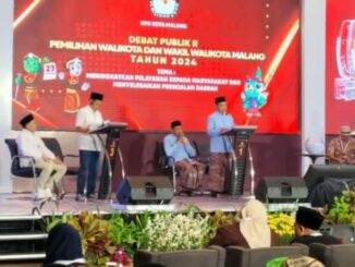 Debat Publik Ke-2, Dimyati Ayatulloh Beberkan Langkah Strategis Atasi Kemacetan di Kota Malang, Sabtu 9 November 2024. (ist)