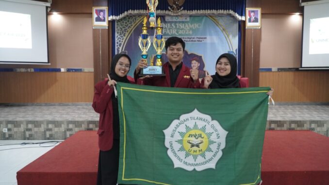 Mahasiswa UMM Raih Juara Ajang Nasional Berkat Aplikasi Konseling. (Sumber Humas UMM)