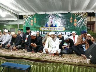 Ribuan Jamaah Bermunajad Untuk Kemenangan Abah Anton - Dimyati. (ist)