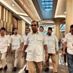 Hadir di Malang, Sekjen Gerindra, Ahmad Muzani menginginkan Paslon Wahyu Hidayat - Ali Muthohirin nenang di Pilkada, Kamis (21/11/2024)