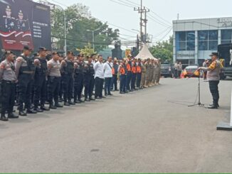 Pastikan Situasi Kondusif di Masa Tenang, Polresta Malang Kota Gelar Patrol Gabungan Skala Besar, Senin (25/11/2024)