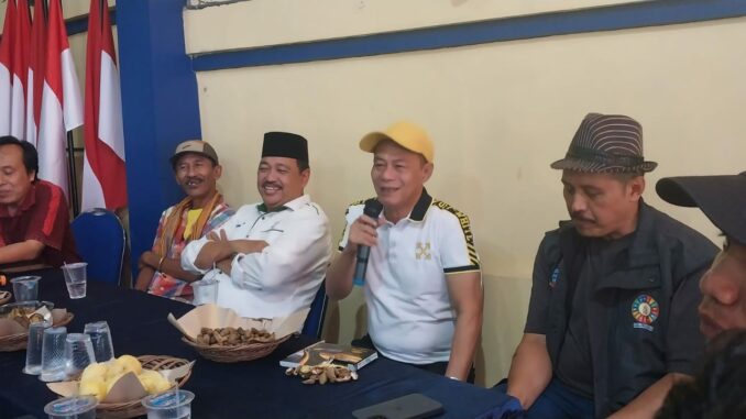 Rektor Universitas Insan Budi Utomo (UIBU), Dr. Nurcholis Sunuyeko M,Si dalam diskusi yang di inisiasi Nusadaily Group. (ist)