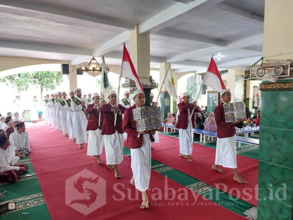 Prosesi wisuda santri warga binaan Lapas Kelas 1 Malang. (ist)