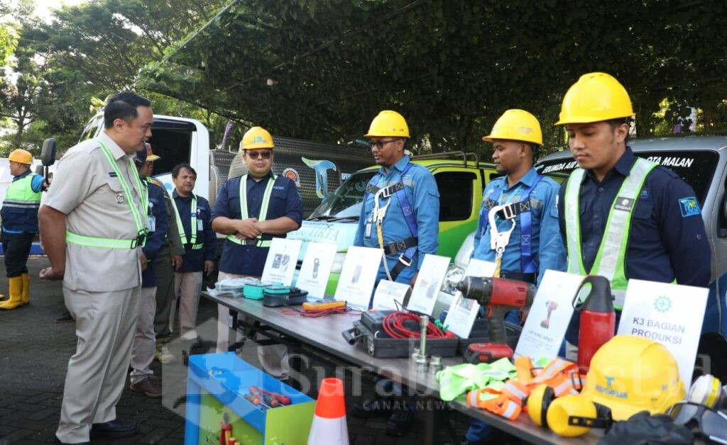 Jelang Natal dan Tahun Baru, Optimalisasi Pelayanan Air Minum Jadi Atensi Pj. Walikota Malang. (Sumber Prokompim)