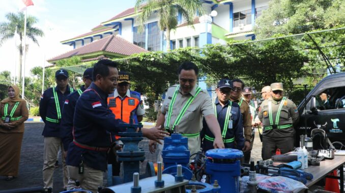 Jelang Natal dan Tahun Baru, Optimalisasi Pelayanan Air Minum Jadi Atensi Pj. Walikota Malang. (Sumber Prokompim)