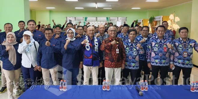 Pererat Tali Silaturahmi, Pemkot Malang Gelar Laga Persahabatan dengan Pemkab Lamongan. (Sumber Pemkot Malang)