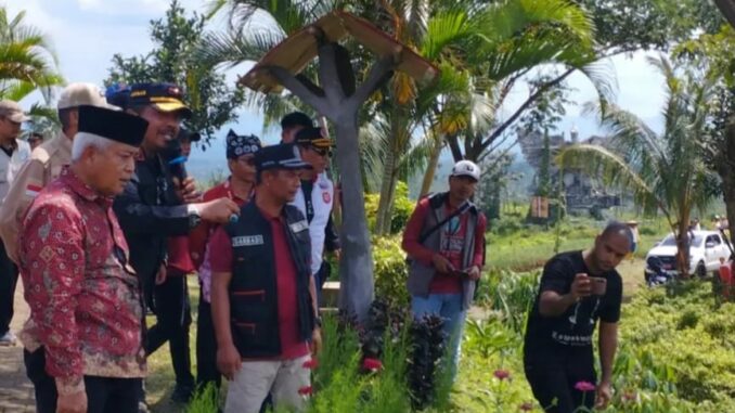 Sambut Kunjungan Bupati Sanusi ke SAE L'SIMA, Kalapas Ketut Akbar: Lapas Optimalkan Lahan Untuk Ketahanan Pangan. (ist)