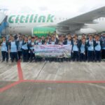 Angkatan ke 13 siswa klas 5 SD Plus Qurrotaa’un kota Malang Islamic Tour To Jakarta By Plane. (ist)