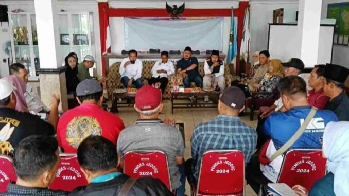 Warga Desa Jedong, Kecamatan Wagir, Kabupaten Malang sambat ke Komisi C DPRD Kota Malang. (ist)