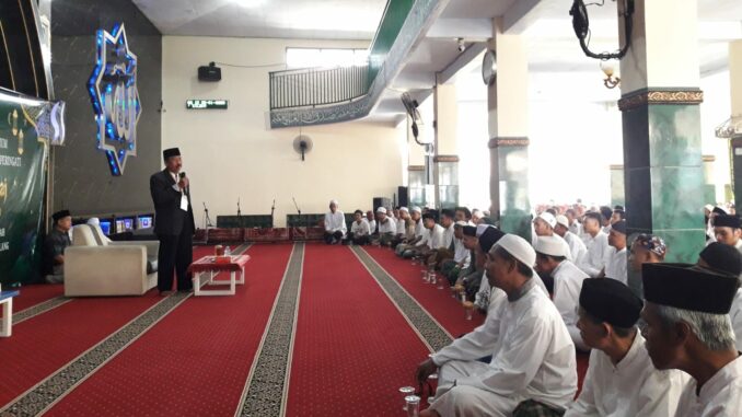 Peringati Isra Mi'raj, Lapas Kelas 1 Malang Gelar Pengajian. (Sumber L'SIMA)