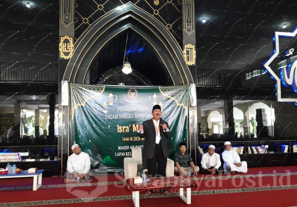 Kegiatan dibuka oleh Kalapas Malang, Ketut Akbar Herry Achjar tersebut digelar di Masjid At-Taubah, dan diikuti oleh Petugas dan Warga Binaan Santri Pondok Pesantren At-Taubah. (Sumber L'SIMA)