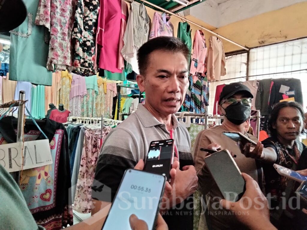 Humas Hippama, Agus Priambodo saat memberikan keterangan kepada wartawan