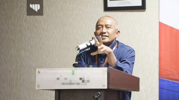 Sekda Kota Malang, Erik Setyo Santoso pada suatu acara beberapa waktu lalu. (ist)