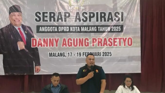 Danny Agung Prasetyo, anggota Komisi A DPRD Kota Malang tekankan pentingnya pelestarian budaya. (istimewa)