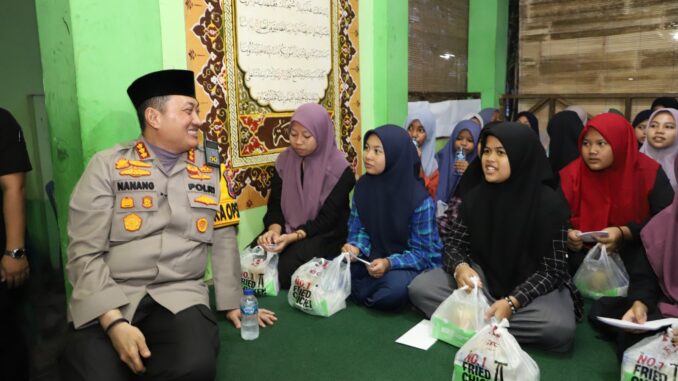 Safari Ramadhan, Polresta Malang Kota Buka Puasa Bersama Anak Yatim Piatu