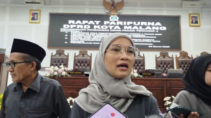 Ketua DPRD Kota Malang, Amithya Ratnanggani Sirraduhita